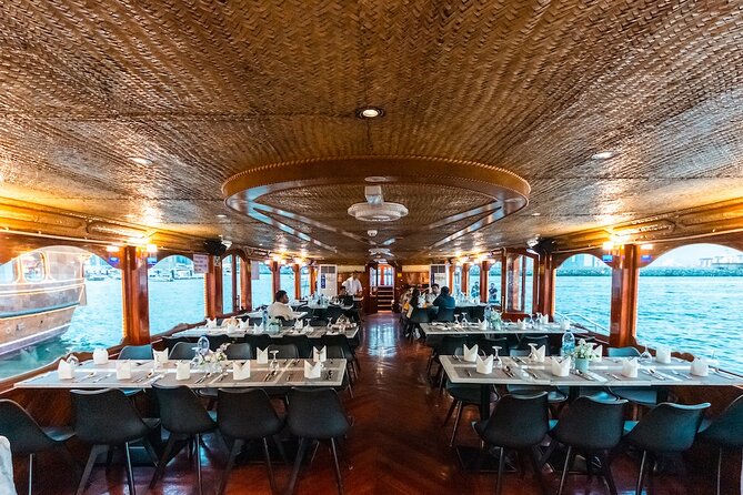 2-Hour Dubai Marina Dhow Dinner Cruise - Bluewaters Island and the Ain Dubai photo stop