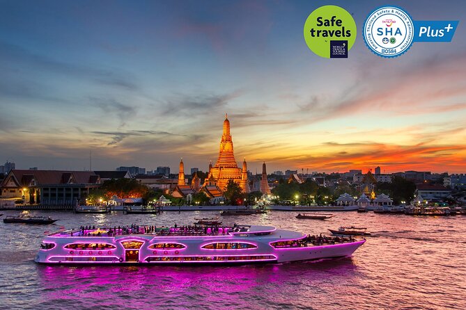 5 Star Luxury Bangkok Dinner Cruise On Wonderful Pearl Cruise - Checking in at River City Bangkok