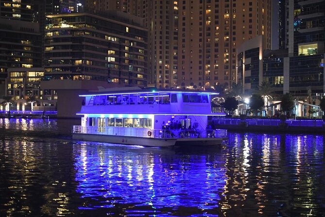 5 Star Luxury Catamaran Dinner Cruise in Dubai Marina - The route through Marina Canal