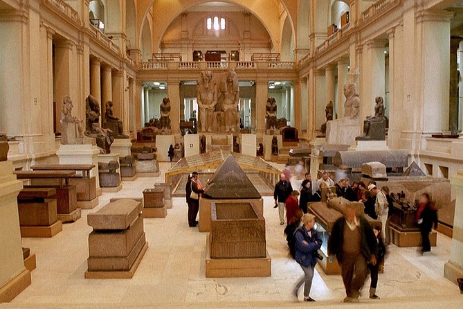 All inclusive 12 Hrs Giza Pyramids, Sphinx Egyptian museum Market Dinner cruise - Browsing Khan Al-Khalili for two hours