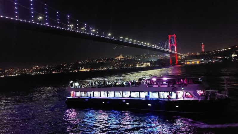 All Inclusive; Istanbul Bosphorus Dinner Cruise w/live shows - Dinner is convenient, but keep expectations sensible