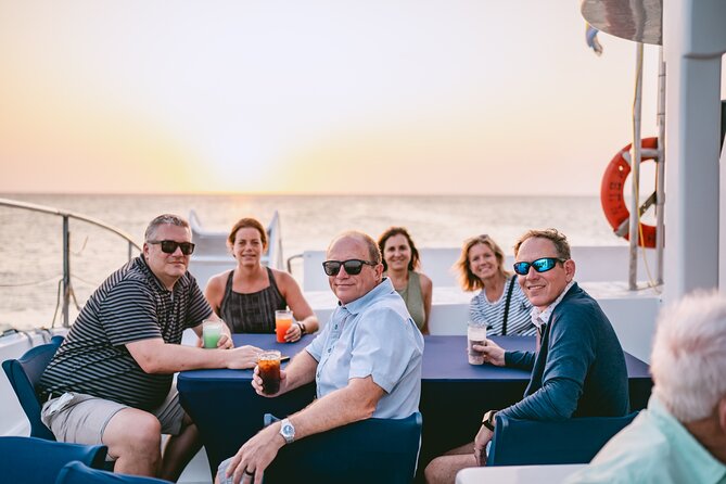 Aruba Sunset Sail Dinner Cruise with Open Bar by Catamaran - Setting sail from Piet’s Pier Bar at 5:30 pm