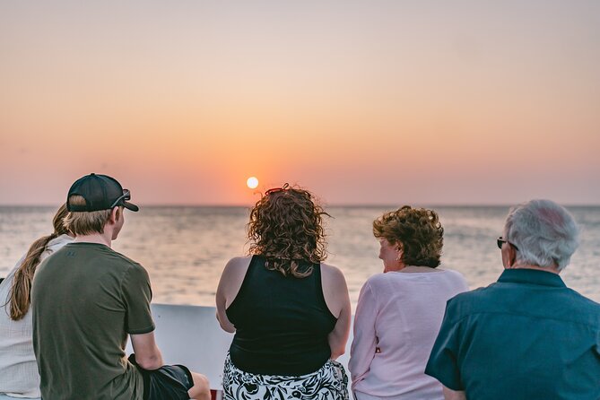 Aruba Sunset Sail Dinner Cruise with Open Bar by Catamaran - Sunset views from the Caribbean