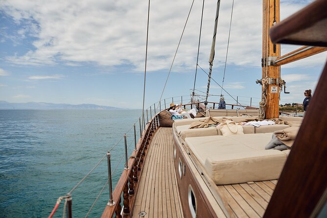 Athens Sunset Dinner Cruise – Swim Stop, Dinner & Open Bar - The second swim near Vouliagmeni