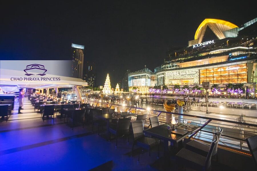 Bangkok: Chao Phraya Princess Dinner Cruise - Wat Arun and the first river views