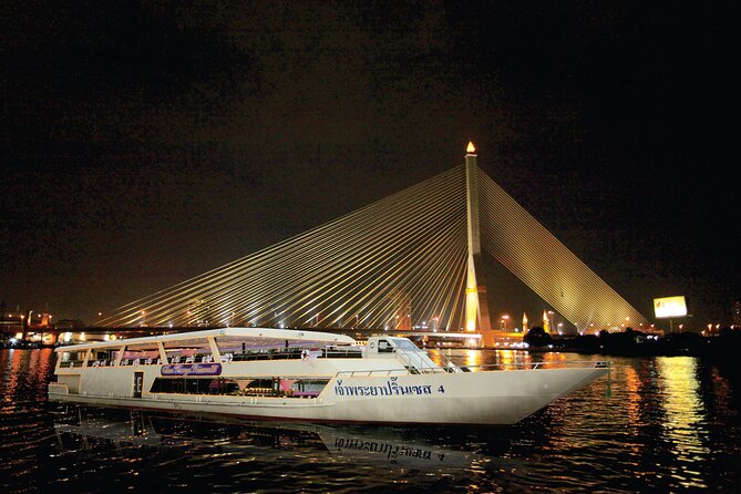 Bangkok Chao Phraya Princess Night Dinner Cruise - Phra Pin-klao Bridge and the first river views