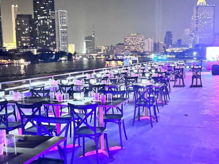 Bangkok: Luxury White Sunset or Dinner Cruise with Beer - Who should book this cruise?