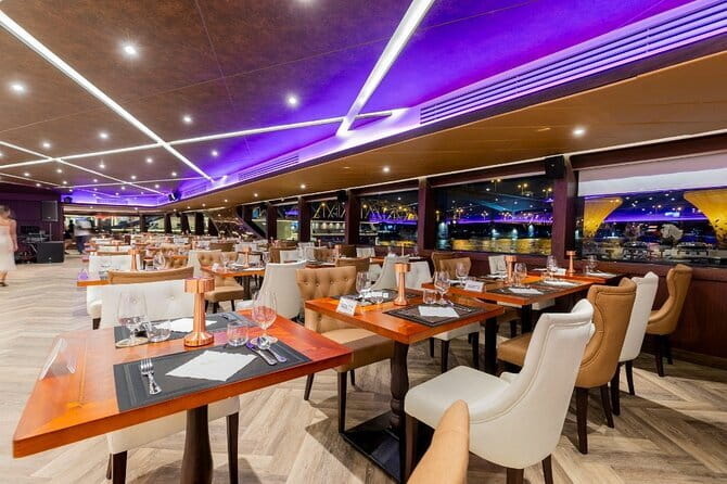 Bangkok Opulence Chao Phraya River Dinner Cruise from ICONSIAM - Bridges, piers, and the wider river route