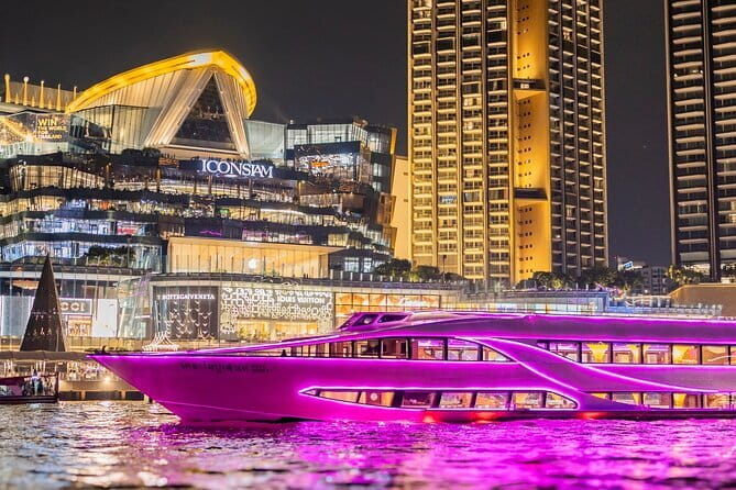 Bangkok Opulence Chao Phraya River Dinner Cruise from ICONSIAM - What dinner is like on the river