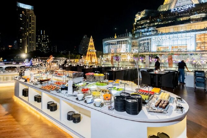 Bangkok Opulence Dinner Cruise Live Band - Bridges that turn into night photography subjects