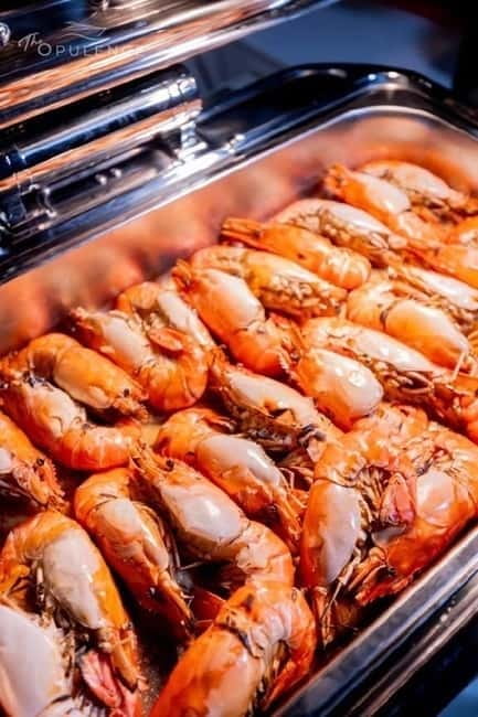 Bangkok: Opulence Luxury River Dinner Cruise - Under Rama VIII Bridge and toward Asiatique