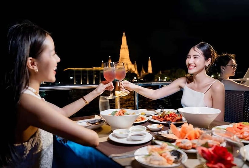 Bangkok: Opulence Luxury River Dinner Cruise with Live Band - Key points at a glance