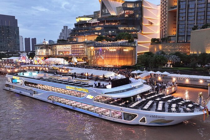 Bangkok Sawasdee Chaophraya Dinner Cruise from ICONSIAM - Key points to know before you book