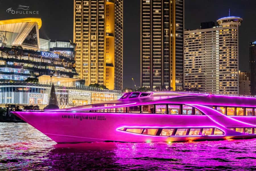 Bangkok: The Opulence Chao Phraya Lavish Dinner Cruise - A river dinner with Bangkok as the backdrop