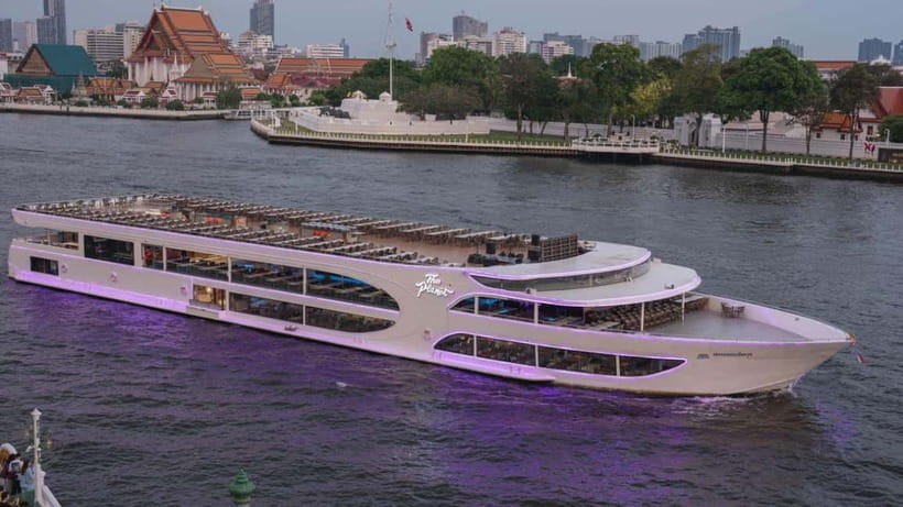 Bangkok: The Planet Chao Phraya River Dinner Cruise - ICONSIAM and Bangkoks modern riverfront