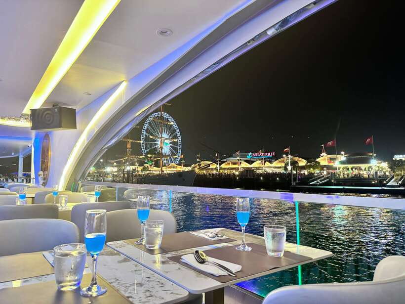 Bangkok: The Planet Chao Phraya River Dinner Cruise - Under the Rama VIII Bridge