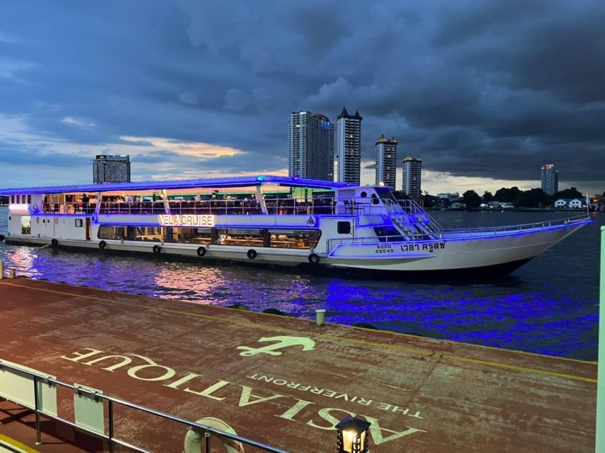 Bangkok: VELA Dinner Cruise Ticket - Key Points to Know Before Booking