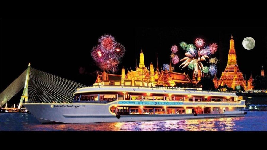 Bangkok: White Orchid Chao Phraya Dinner Cruise free Beer - Is $35 Good Value?