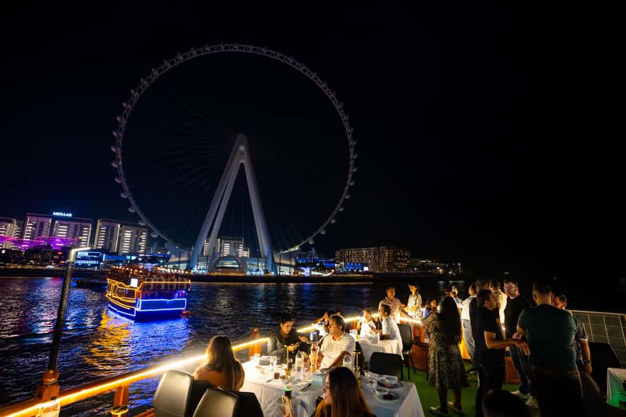 Best 5-Star Dhow Dinner Cruise Dubai Marina Jack Sparrow - Reaching Jack Sparrow at Dubai Harbour