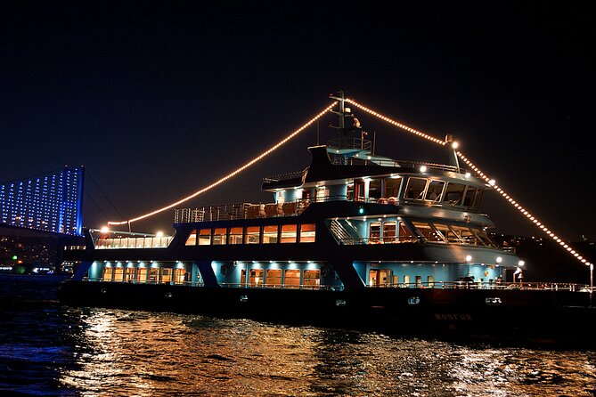 Bosphorus Dinner Cruise & Entertaintment & Private Table & Wi-Fi - Rumeli Fortress and the narrow strait