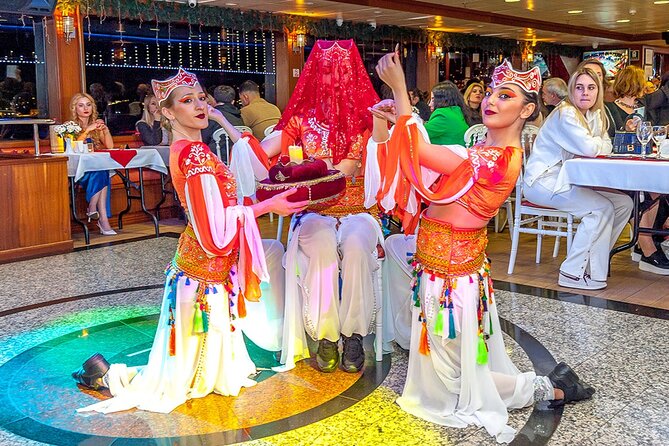 Bosphorus Dinner Cruise & Show with Private Table - Dinner: what Silver and Gold actually include