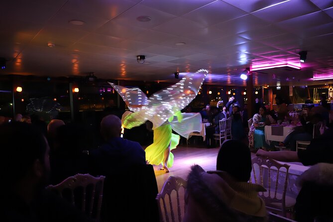 Bosphorus Dinner Cruise Tour with Private Table - The dinner: Turkish starters, a choice of main courses, and dessert