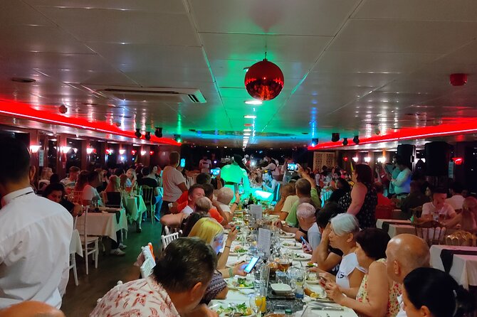 Bosphorus Dinner Cruise Tour with Private Table - Boarding a mega yacht on the Bosphorus