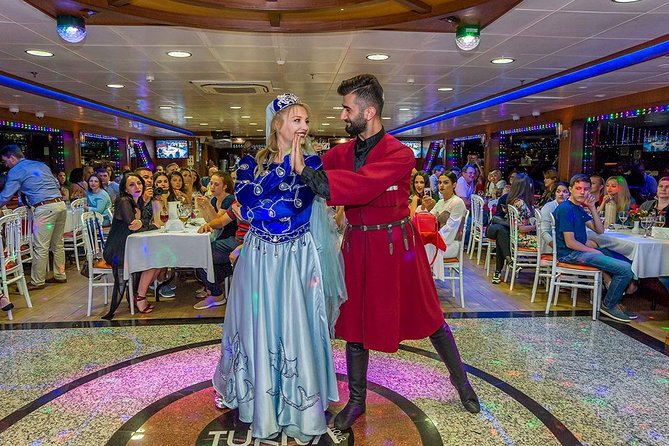 Bosphorus Dinner Cruise & Turkish Night Show (All Inclusive) - Ortaköy Mosque and the Maiden’s Tower