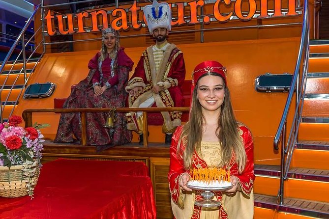 Bosphorus Dinner Cruise with Turkish Music and Live Performances - Dolmabahçe Palace and the European shore