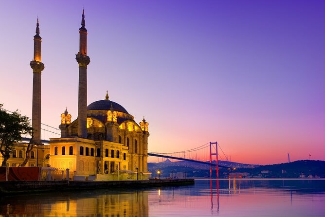 Bosphorus Evening Cruise: Dinner, Live Shows & Private Table - Ortaköy Mosque and the first Bosphorus Bridge