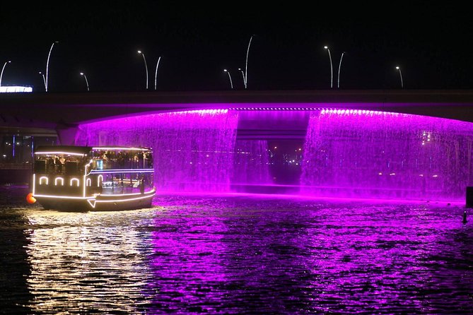 Buffet Dinner Cruise on New Dubai Canal - The city lights are the real main course