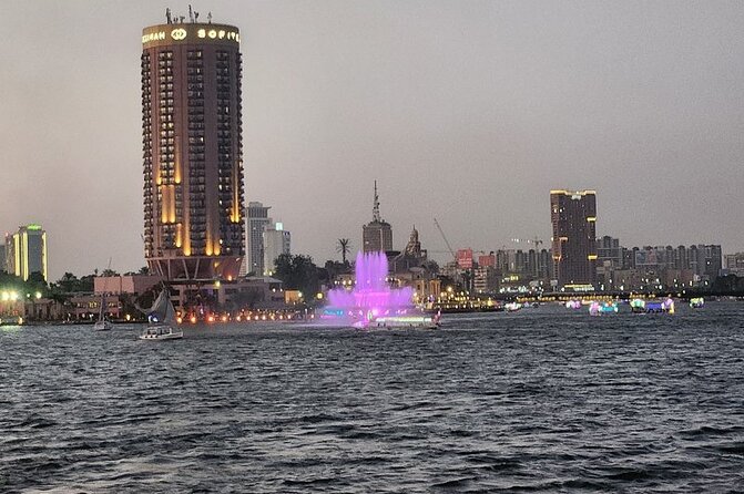 Cairo dinner cruise in Nile River ,Belly Dance and Tanura Show - Choosing Sunset or a Later Departure