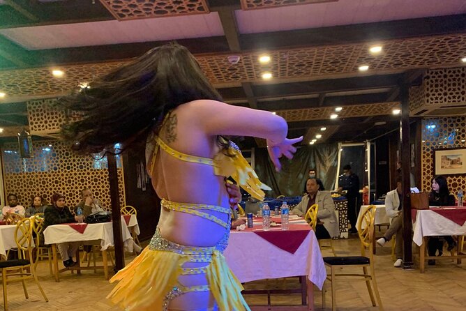 Cairo Dinner Cruise in Nile River With Belly Dancer show - Belly dancing, tanoura, and live Egyptian music