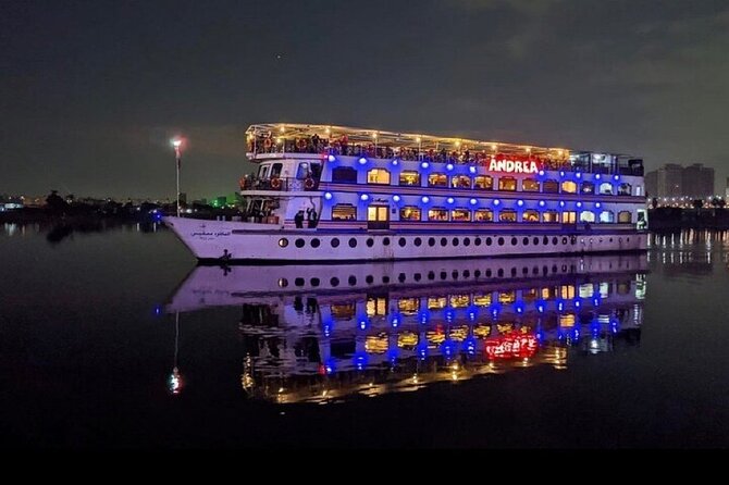 Cairo Dinner Cruise in Nile River with Belly Dancing Show - Private transportation and group comfort