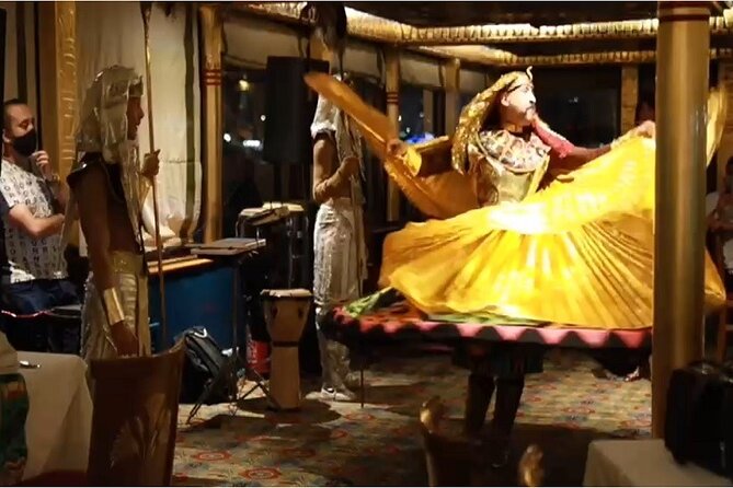 Cairo Dinner Cruise on Nile Pharaoh / on Golden Pharaoh - Egyptian food, belly dancing, and folklore