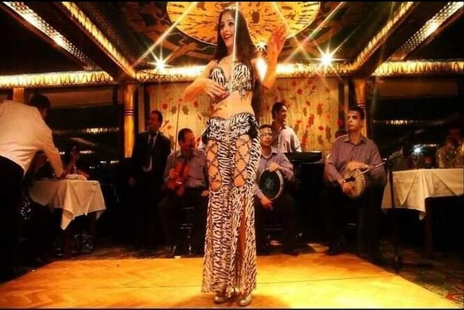 Cairo dinner cruise on the Nile river with entertainment - Value at about $25 per person