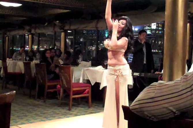 Cairo Dinner Cruise on the River Nile with Belly Dancing Show - From Your Hotel to the Nile Pier
