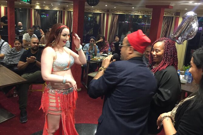 Cairo Dinner Cruise show with belly dancer show on Nile river - Dinner on the open buffet
