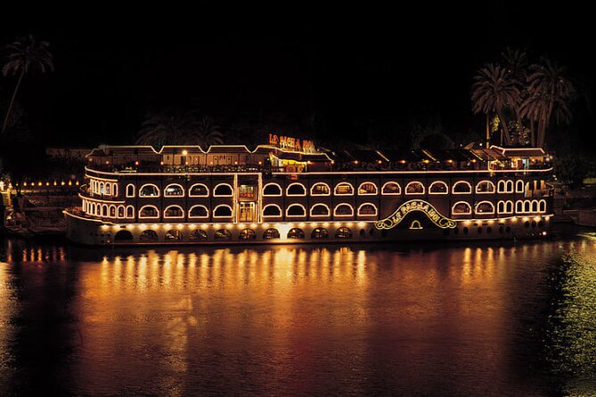 Cairo Dinner Nile Cruise - Egyptian food and a dinner-show format