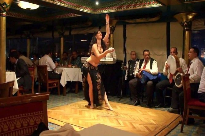 Cairo Nile Dinner Cruise With Folklore Show - The entertainment: belly dancing, music, and tanoura