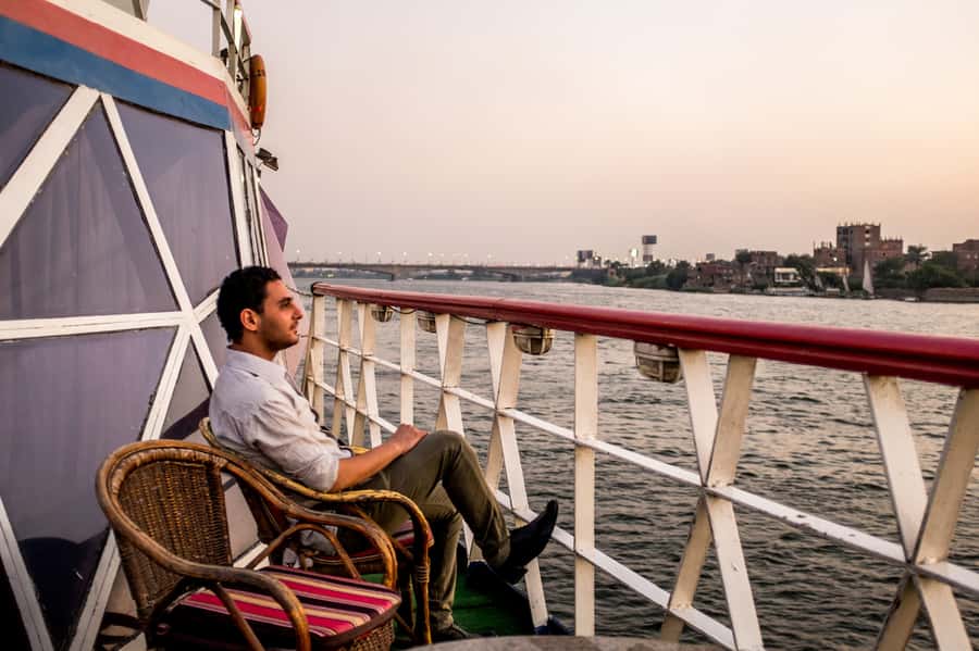 Cairo: Nile Sunset Dinner Cruise, Show & Optional Transfer - What the evening actually looks like