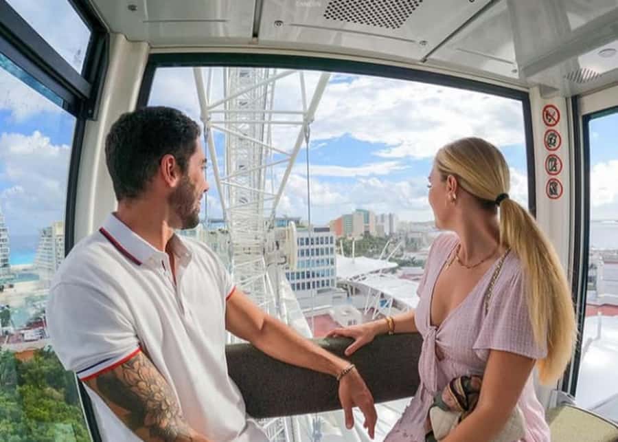 Cancún: Columbus Dinner Cruise and Sky Wheel Pass Go - Four attractions on the Sky Wheel Pass GO
