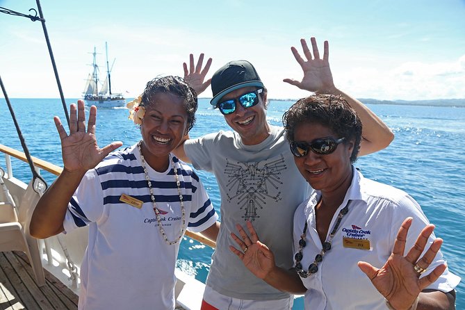 Capt Cook Cruises Super Saver Combo: Day Sail + Dinner Cruise - Sunset, dinner, and Fijian entertainment
