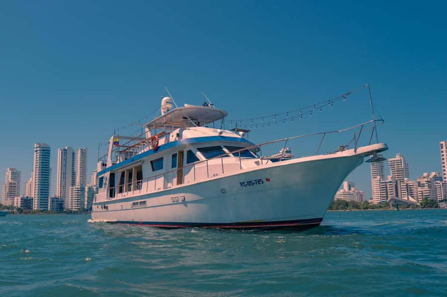 Cartagena: Cruise by the Bay with Dinner and Wine - Music, service, and the mood onboard