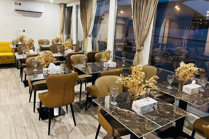 Catamaran Cruise with Dinner at Al Jaddaf Waterfront Dubai - Buffet dinner and onboard entertainment