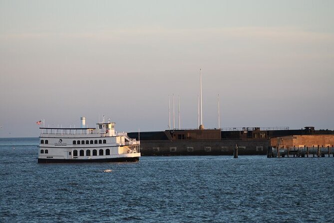 Charleston Harbor Luxury Dinner Cruise with Live Music - Passing Charleston landmarks without leaving dinner