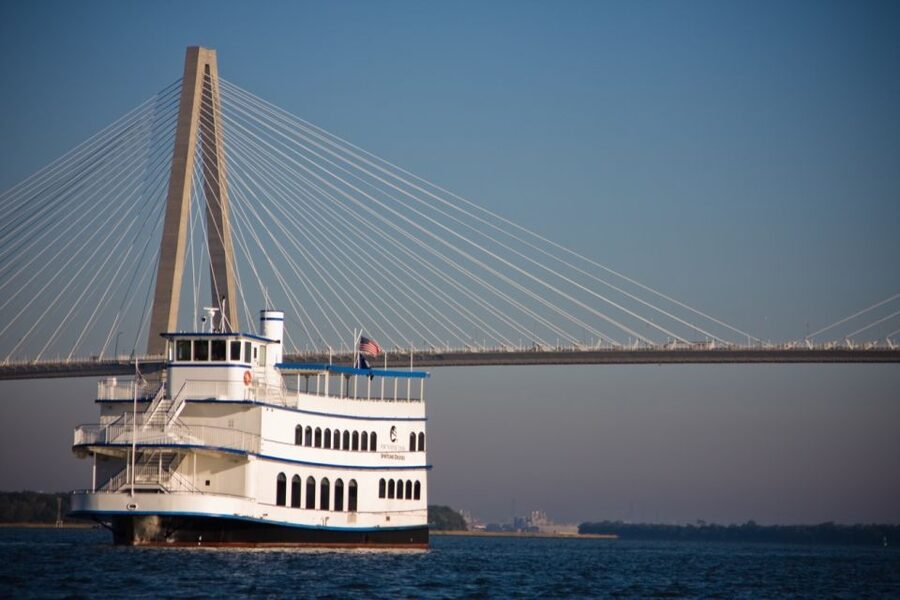 Charleston: Luxury Harbor Dinner Cruise - The first course sets the tone