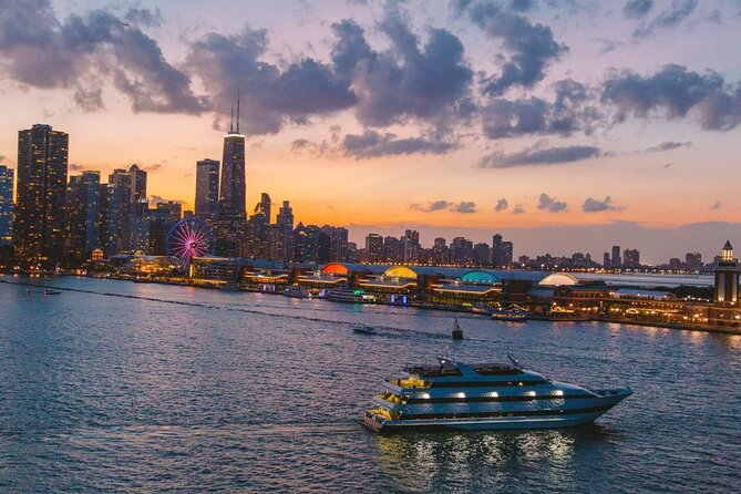 Chicago Premier Dinner Cruise on Lake Michigan - DJ music, dancing, and the real atmosphere