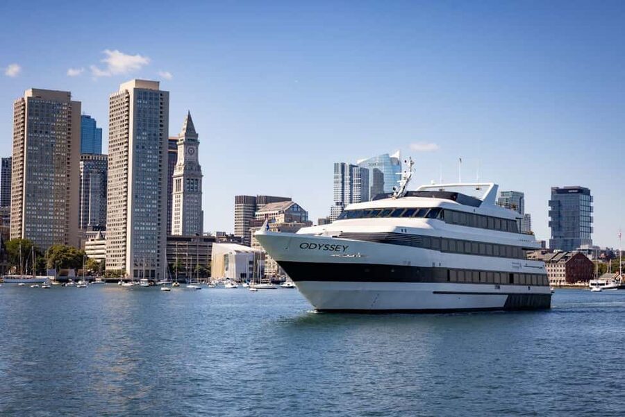 City Cruises Boston: Premier Brunch or Dinner Harbor Cruise - Boarding at Rowes Wharf, an hour worth using