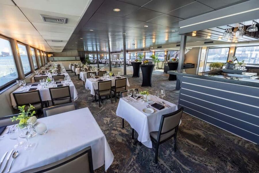 City Cruises Boston: Premier Brunch or Dinner Harbor Cruise - Brunch or dinner, two different moods